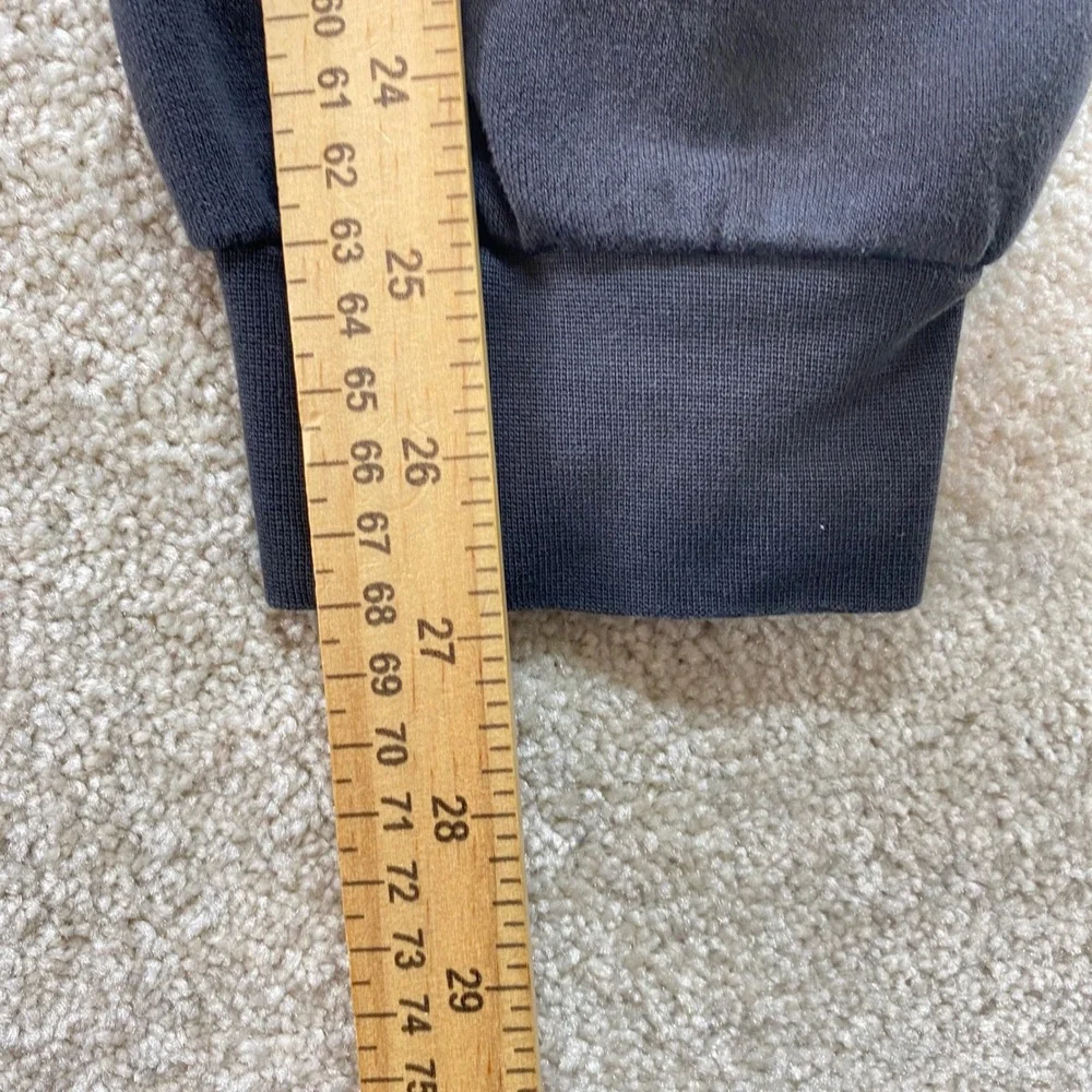 Adidas Sweatpants Mens Small Jogger Black‎ White 3 Stripe Casual Athletic